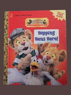 10/$25 Hopping Hens Here! – Between the Lions Little Golden Book